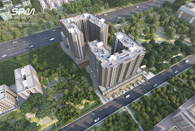 An impression of the amenities at SPM Dream City